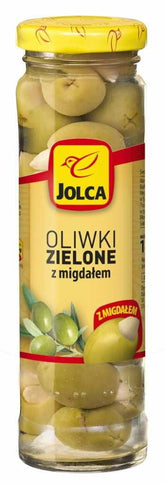 Grønne oliven med Jolca-mandel 140 g ITALIMEX